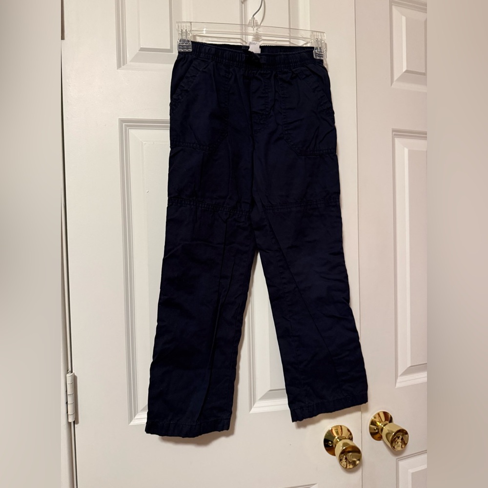 Stylish Kids' Navy Lined Warm Casual Trousers In Great Condition Size Small 6/7